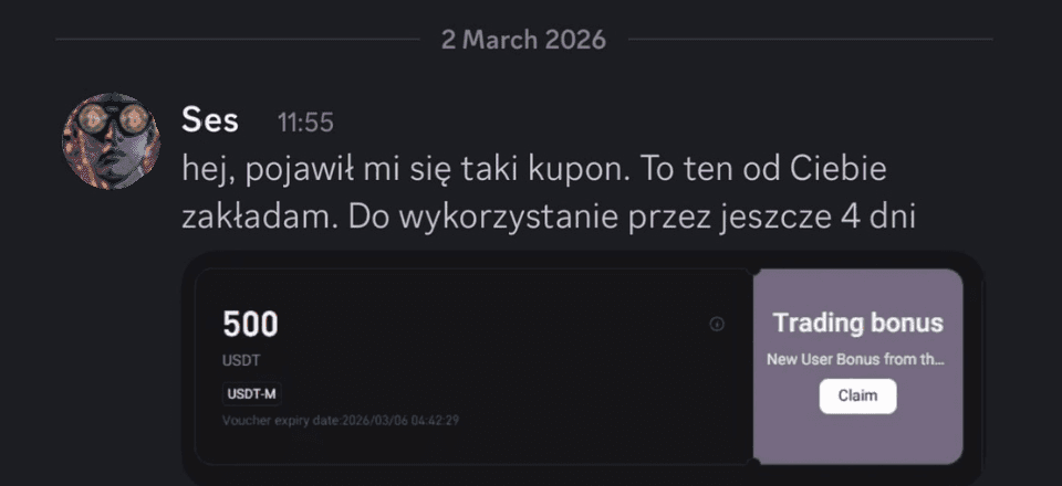Kampania depozytowa Bitget
